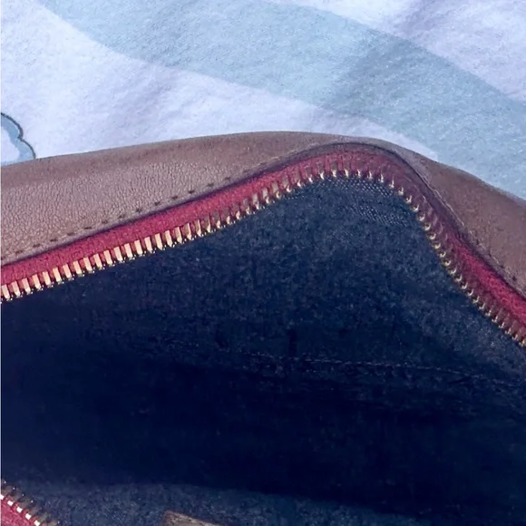 Clare V. MIDI SAC natural with stripes + strap - Picture 5 of 11